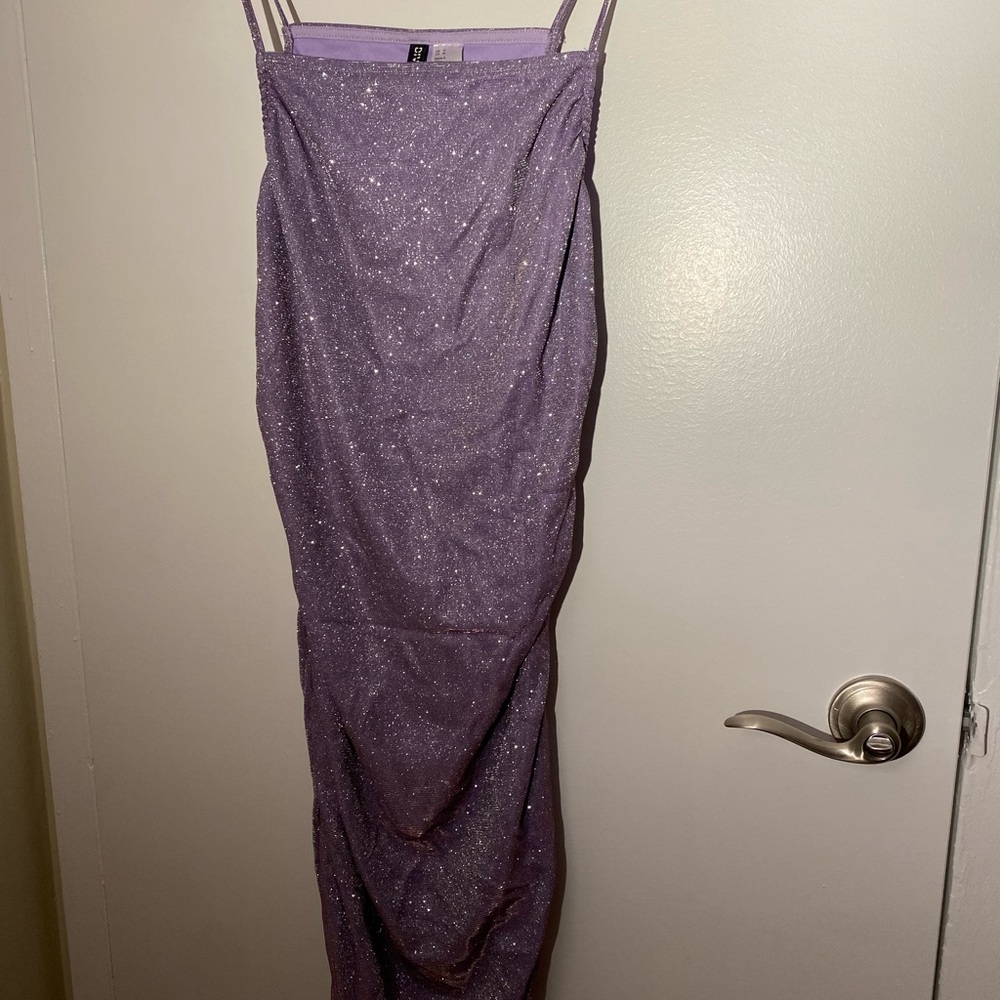 BRAND NEW W/TAGS H&M Purple Sparkly Dress